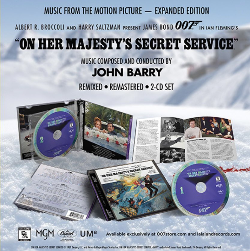 The James Bond Visual Archive (@jbvisualarchive) on Twitter photo So excited to add this to the ever growing collection of amazing <a href="/LaLaLandRecords/">La-La Land Records</a> #JamesBond scores So excited to add this to the ever growing collection of amazing <a href="/LaLaLandRecords/">La-La Land Records</a> #JamesBond scores