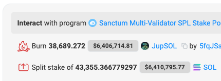 HubraApp's tweet image. Someone just unlocked 38,689 jupSOL with our slow unstake — saving 285.3 SOL in fees compare to SWAP trade.

That’s a massive W.

And get this: 100% of those platform fees just pumped the hubSOL reserve, boosting APY for all hubSOL holders.

Double win for the $hubSOL owners.