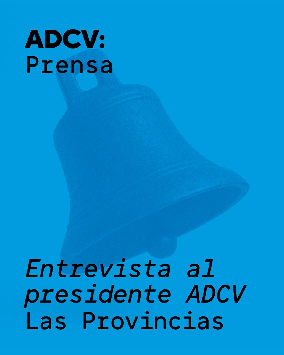 ADCV_com's tweet image. "Las y los profesionales del diseño tienen ahora un enorme abanico de posibilidades" 📰Entrevista a nuestro presidente, @RamonArnau, en @lasprovincias, con motivo del #40AniversarioADCV
Puedes leerla en
🔗lasprovincias.es/noticias/ramon…
#40ADCV #SomADCV #SomosADCV