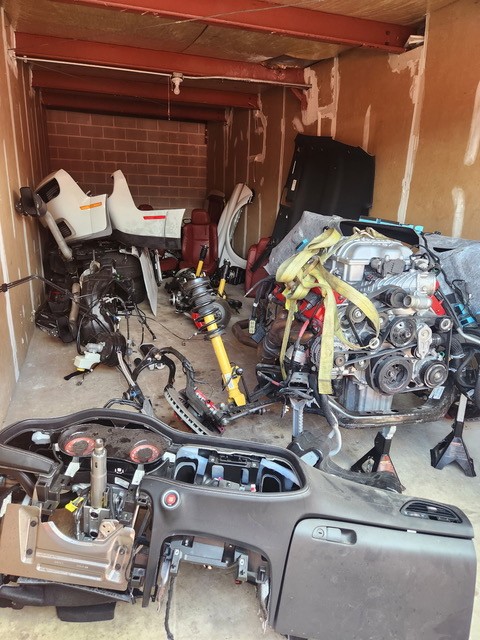 Some of the pictures coming in from Bridgeview - police arrest two people caught at a public storage facility with pieces of stolen cars.  

Pieces of the cars are often removed, rebuilt and resold. 

<a href="/WGNNews/">WGN TV News</a>
