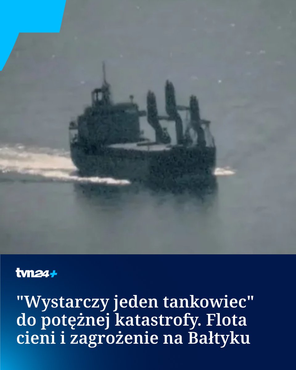 Akurat Bałtyk jest bardzo ważny, bo idzie przez niego 40 procent całego handlu rosyjską ropą - mówiła <a href="/EwaNellaGalica/">Ewa Galica</a>, autorka filmu dokumentalnego "Flota cieni" w programie "Superwizjer. Podcast" w <a href="/tvn24plus/">TVN24+</a>. 

🔵 tvn24.pl/plus/programy/…