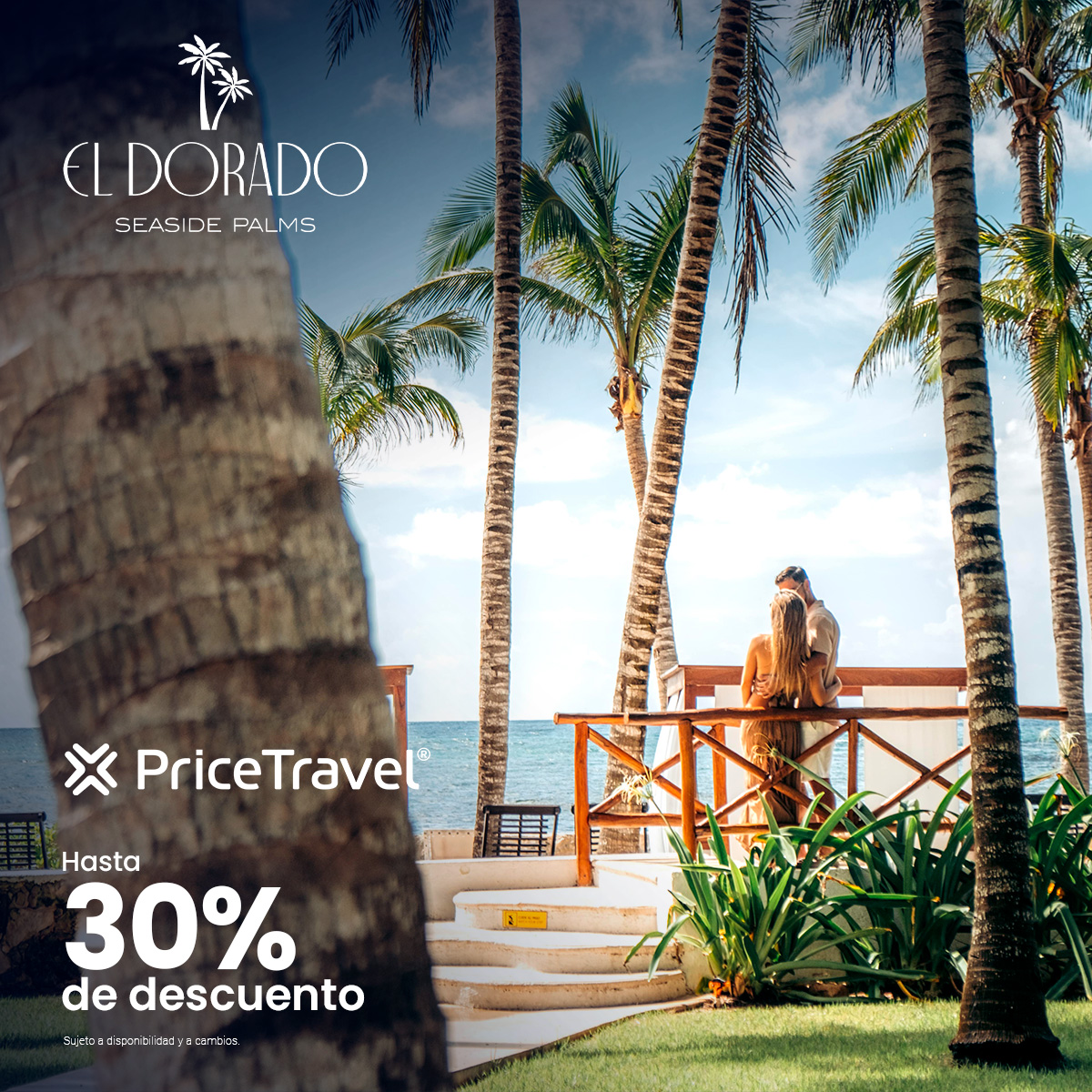☀️✨ Vive un verano More Inclusive®: 
hasta 30% OFF + 18 MSI 🏝️💳

💞🌴🍹 Escápate al romance, lujo y vistas de ensueño en El Dorado Seaside Palms 
🔗 bit.ly/ElDoradoSeasid…

#CuandoTeQuieresIrTeVas