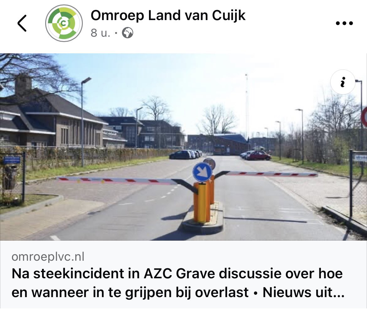 Steekpartij bij AZC in Grave