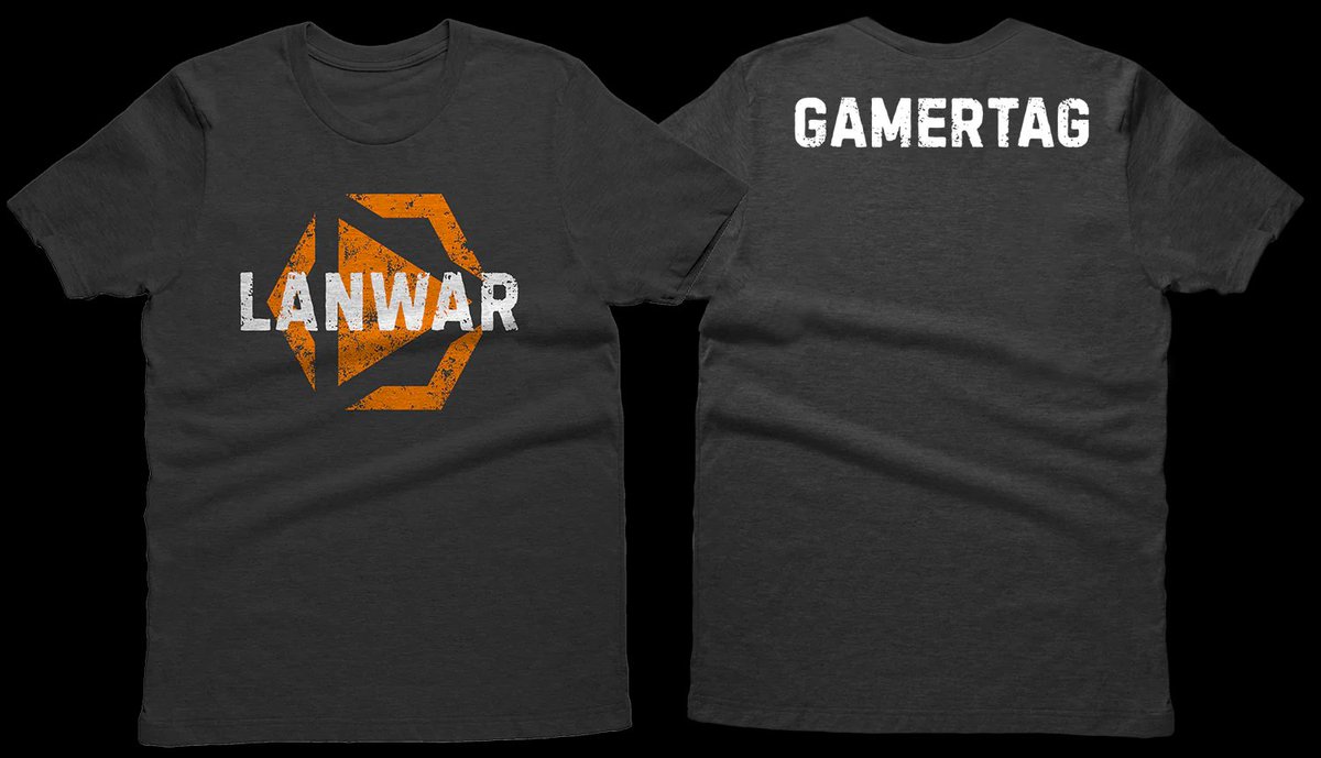Lanwar's tweet photo. Gamers! Our merch store for LANWAR 74 is officially live!! We have shirts and hoodies for this event as well as options with our brand new logo on them, all available in black and in dark gray. (1/2)
#lanwar #lanparty #lanwarnation #gaming #louisville https://t.co/LKXd1xhVZ2