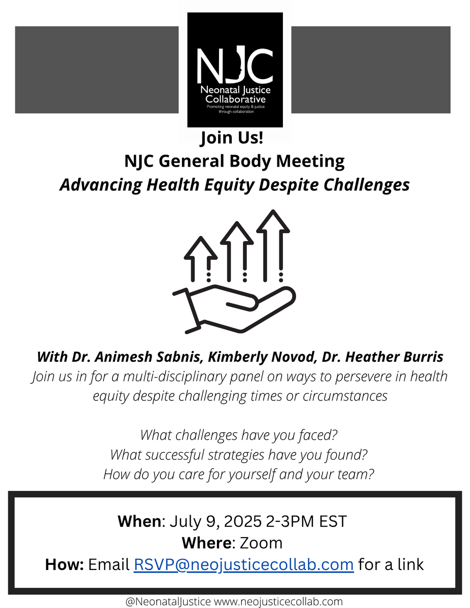 Neonatal Justice Collaborative tweet media