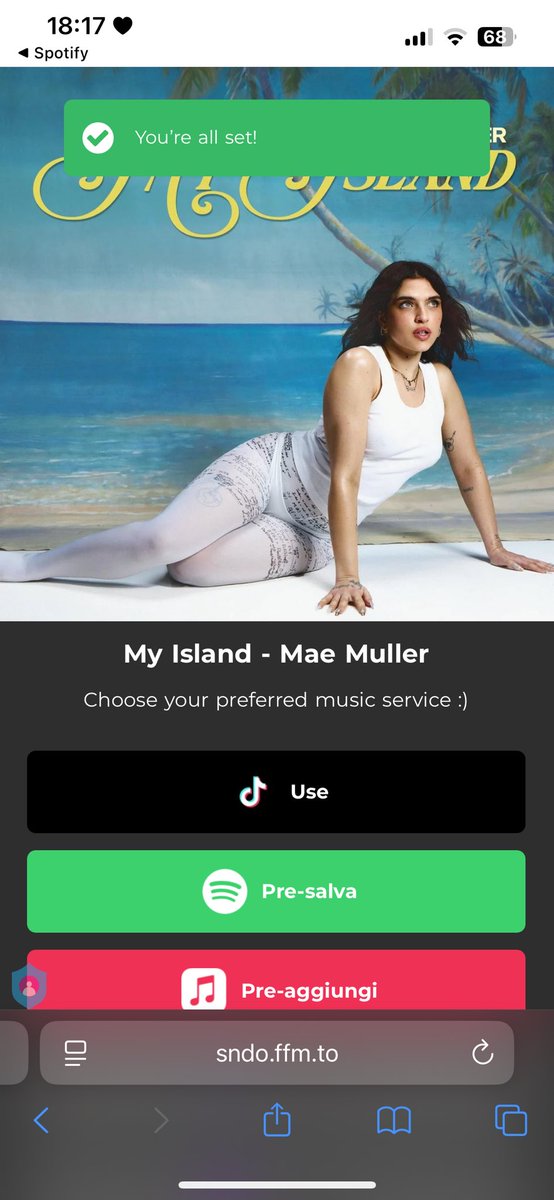 gabryxemiliam's tweet image. I pre save @maemuller_ and I’m so excited @maemuller_ @maemuller_ @maemuller_ @maemuller_ #MyIsland