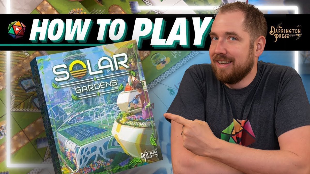 #SolarGardens is the newest game from <a href="/DarringtonPress/">Darrington Press</a> and we had a great time working with them on this project. You can check out our How to Play here:
youtu.be/GcJ4TxOxVZw and preorder now at DarringtonPress.com