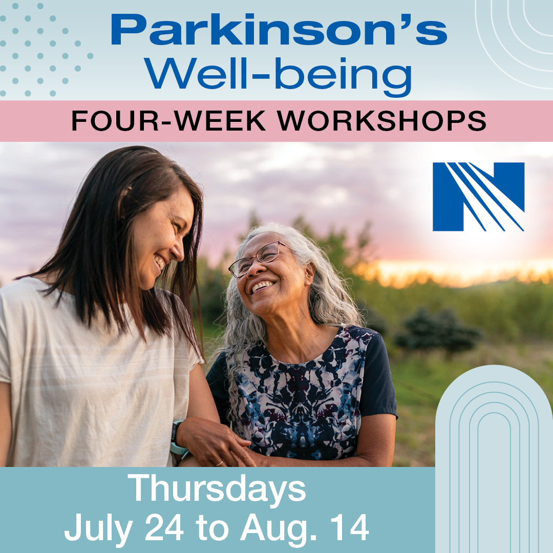 If you or a loved one is living with Parkinson’s disease, join us for a four-week workshop series focused on emotional well-being and navigating life with Parkinson’s.
🗓 Thursdays | July 24 – Aug. 14, 2025
🕒 3 to 4:30 p.m.
👉 Register here: bit.ly/4kVg8j3