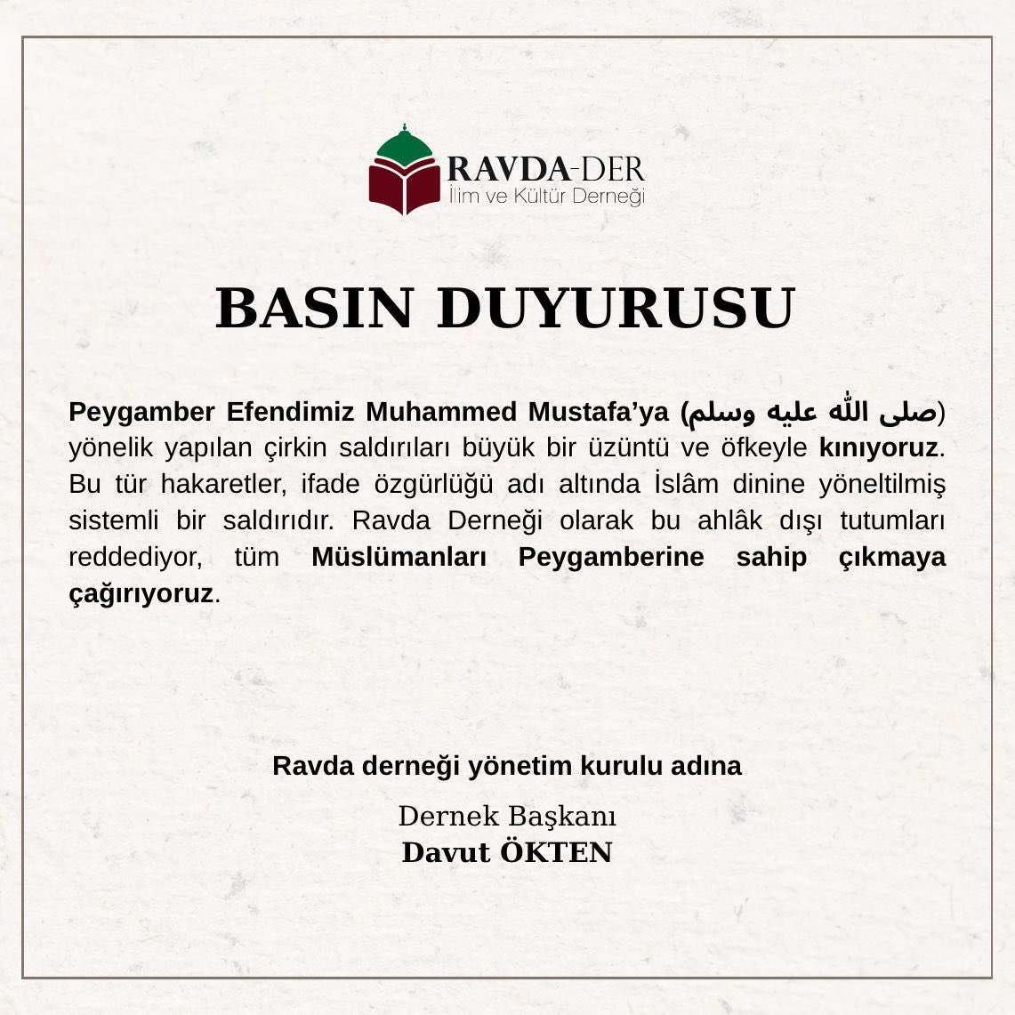 dvtokten's tweet photo. #peygamberimizonurumuzdur https://t.co/btUJpUGtQq