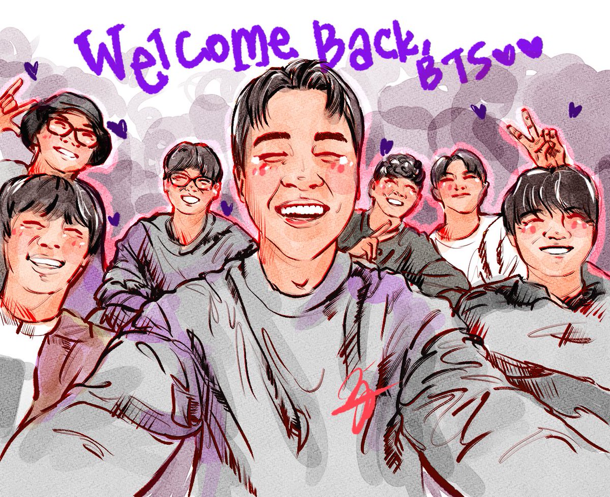 ㅡ7 again 🥺💗
#BTS_is_HOME #btsisback #bts