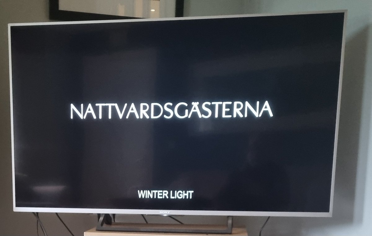 TrolleyVideo's tweet image. Today's film is Winter Light, Ingmar Bergman, 1963.
