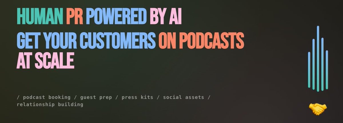 Schlomo's tweet image. OUR NEW PRODUCT OFFERING @FreeOpsDAO :

Human + AI PR that actually gets people talking. 

Not just “awareness,” but real buzz—podcasts, SEO, social, the works. Early adopter discount for the next 10 clients. 

Want your brand in the conversation? DM me.