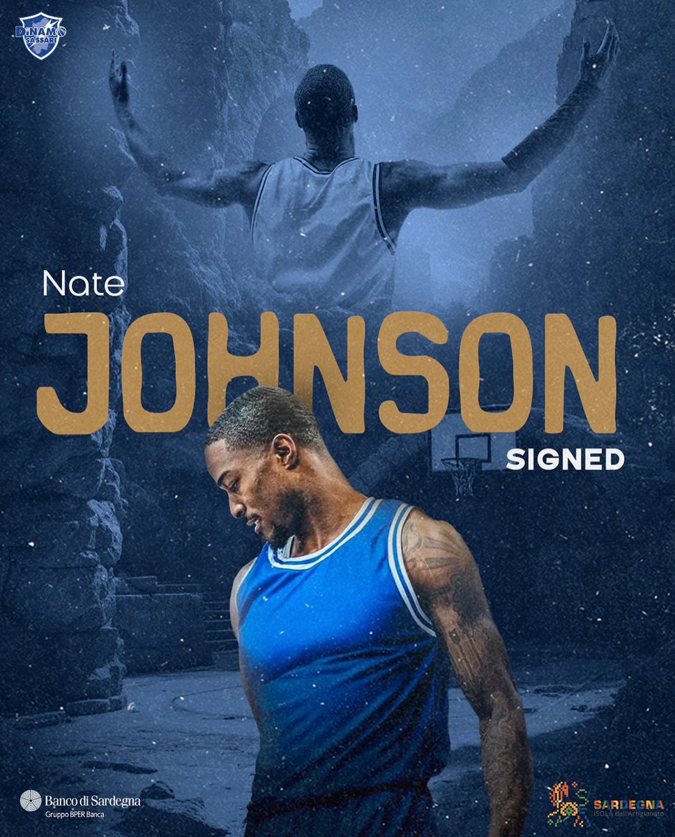 McArthur HS Basketball (@mca_hoops) on Twitter photo Congratulations to former Mustang Nate Johnson 🏀🐎 on signing with Dinamo-Sassari in Italy 🇮🇹 for his 4th season as a pro. Good luck this season <a href="/natejohnson_10/">⚡️Nate Johnson⚡️</a> Congratulations to former Mustang Nate Johnson 🏀🐎 on signing with Dinamo-Sassari in Italy 🇮🇹 for his 4th season as a pro. Good luck this season <a href="/natejohnson_10/">⚡️Nate Johnson⚡️</a>