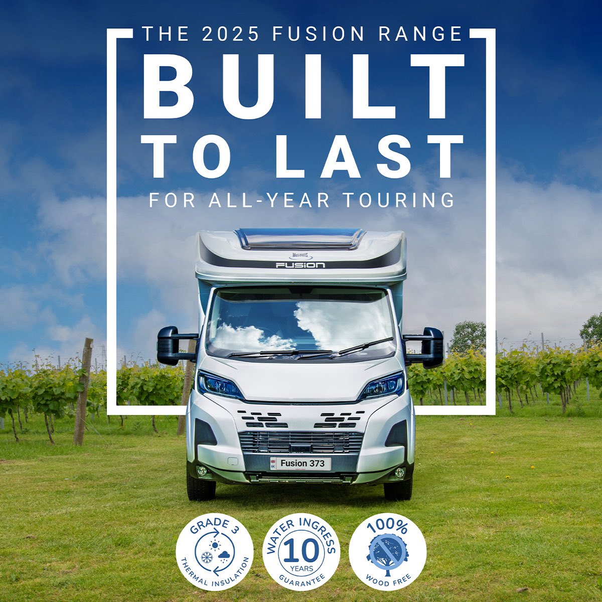MclouisUK's tweet photo. Next-level innovation, built into every McLouis Fusion!💡

WPS construction = strength, insulation &amp; no wood = less damp risk!

Durable GFK panels for all-season comfort.

Exclusively from Auto-Sleepers. 

Discover more &amp; view our offers today⬇️

https://t.co/FtGUKdaKLO https://t.co/Y2fYpKI7wc