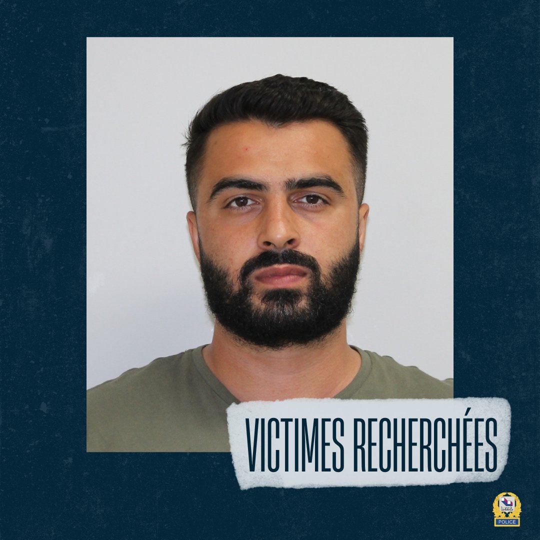 𝐀𝐠𝐫𝐞𝐬𝐬𝐢𝐨𝐧𝐬 𝐬𝐞𝐱𝐮𝐞𝐥𝐥𝐞𝐬 : 𝐯𝐢𝐜𝐭𝐢𝐦𝐞𝐬 𝐫𝐞𝐜𝐡𝐞𝐫𝐜𝐡𝐞́𝐞𝐬 🚨

Le SPL a récemment procédé à l’arrestation d'Hagop Kachichian, 28 ans, en lien avec des agressions sexuelles. Le suspect aurait pu faire d’autres victimes.

➕ d'info : tinyurl.com/4yc8xjed