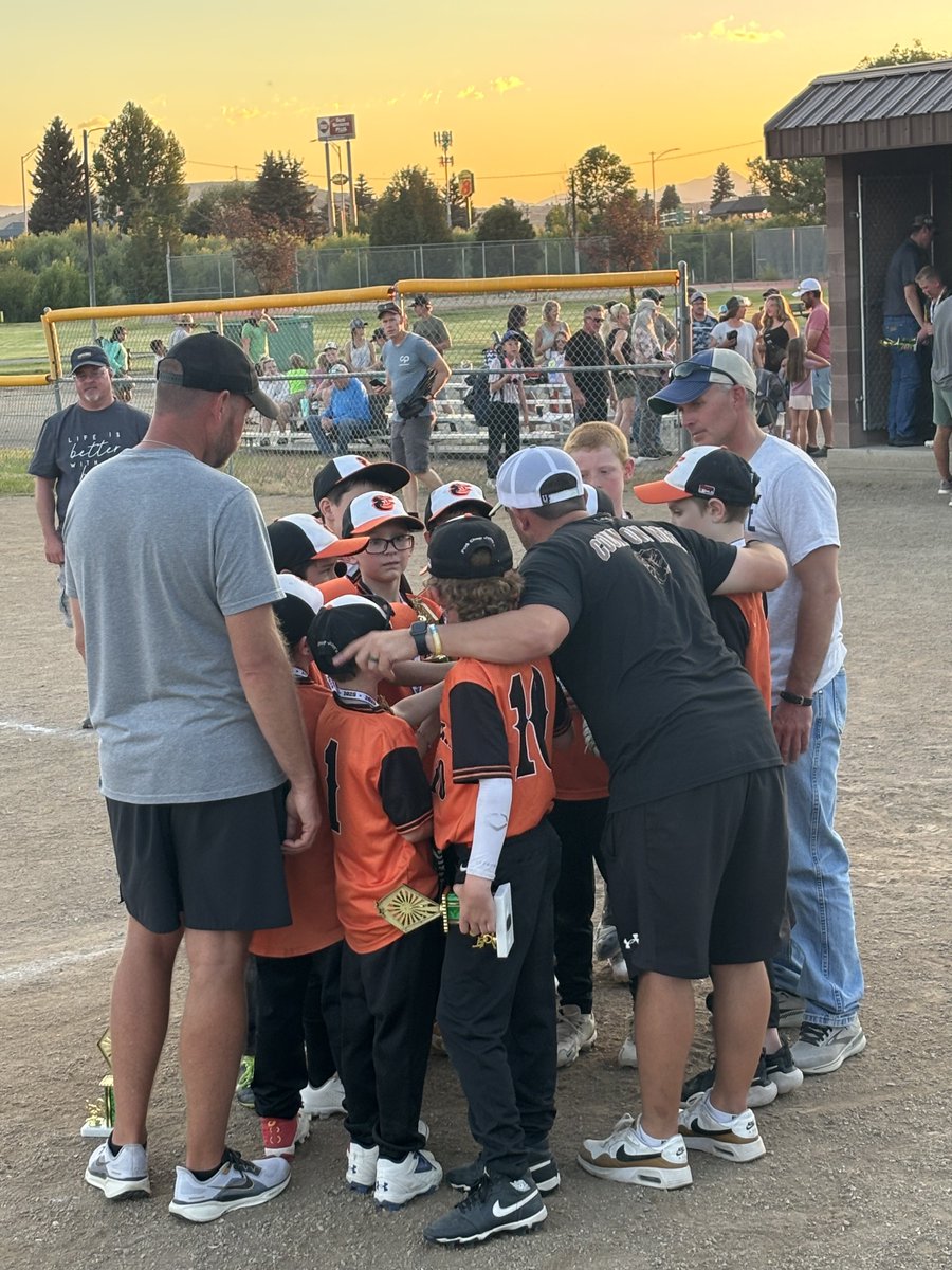 CoachKyleSamson's tweet image. Very proud of Beau and his teammates! The Pork Chop Johns Orioles won the city championship last night against a great team with great kids. I had an absolute blast coaching this group of boys and working with a great group of coaches!