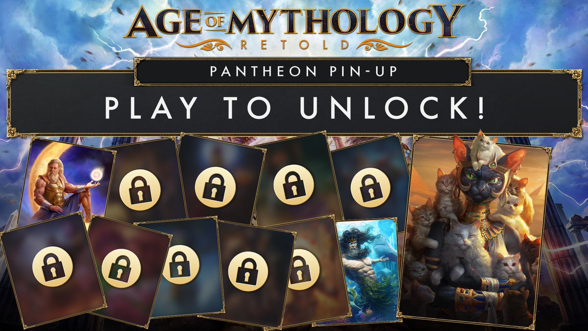 The July Pantheon Pin-up Event is live with the Divine Feline, Bast! 
 
As a thanks for completing her tasks, you'll be rewarded with a new portrait. 
 
Don’t miss out; jump in today!