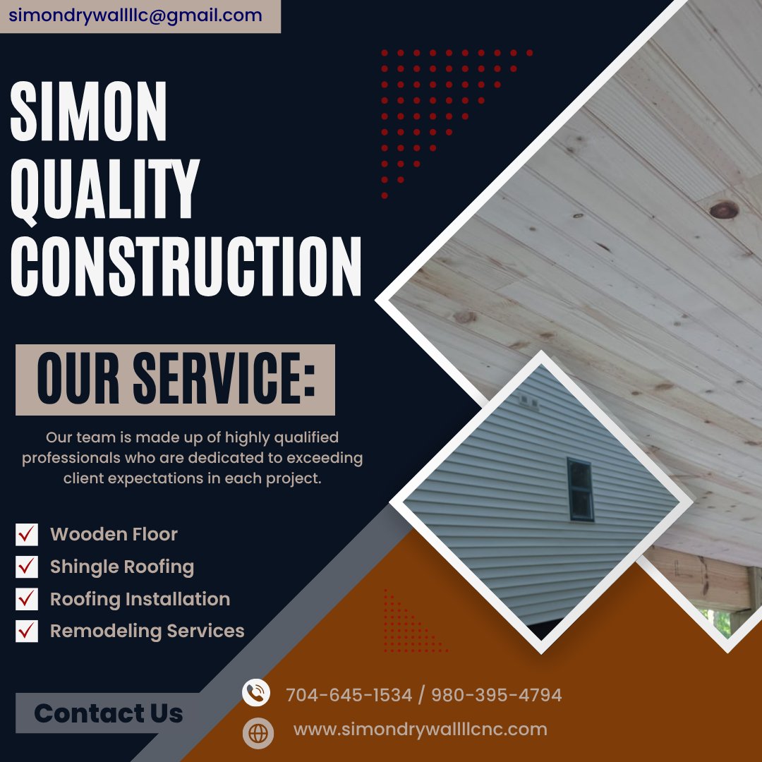 SimonInc's tweet photo. Walls that WOW. Finish that FLOWS. 🛠️
📍 Charlotte, NC
✅ Drywall ✔️ Paint ✔️ Perfection
📞 704-645-1534
🌐 https://t.co/6fDGGjUC8R
💪 Quality You Deserve. Work You’ll Trust.
🔖DrywallExperts #CharlotteNC #HomeRenovation #FYP #ViratKohli𓃵 https://t.co/EsEhkoPdlE