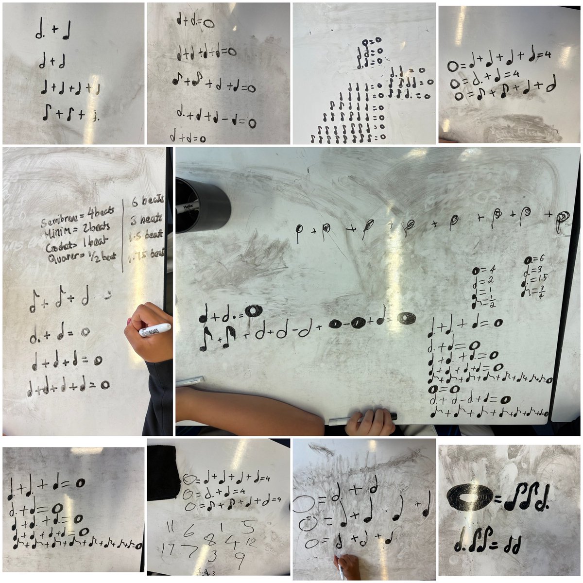 DerbyHighMaths's tweet image. Experience week continued with Year 8 students using their knowledge of musical note lengths to create maths questions linked to music and the creative arts.

Their questions will form part of our maths QR code trail!

@derbyhighbury  #enrichment #experienceweek