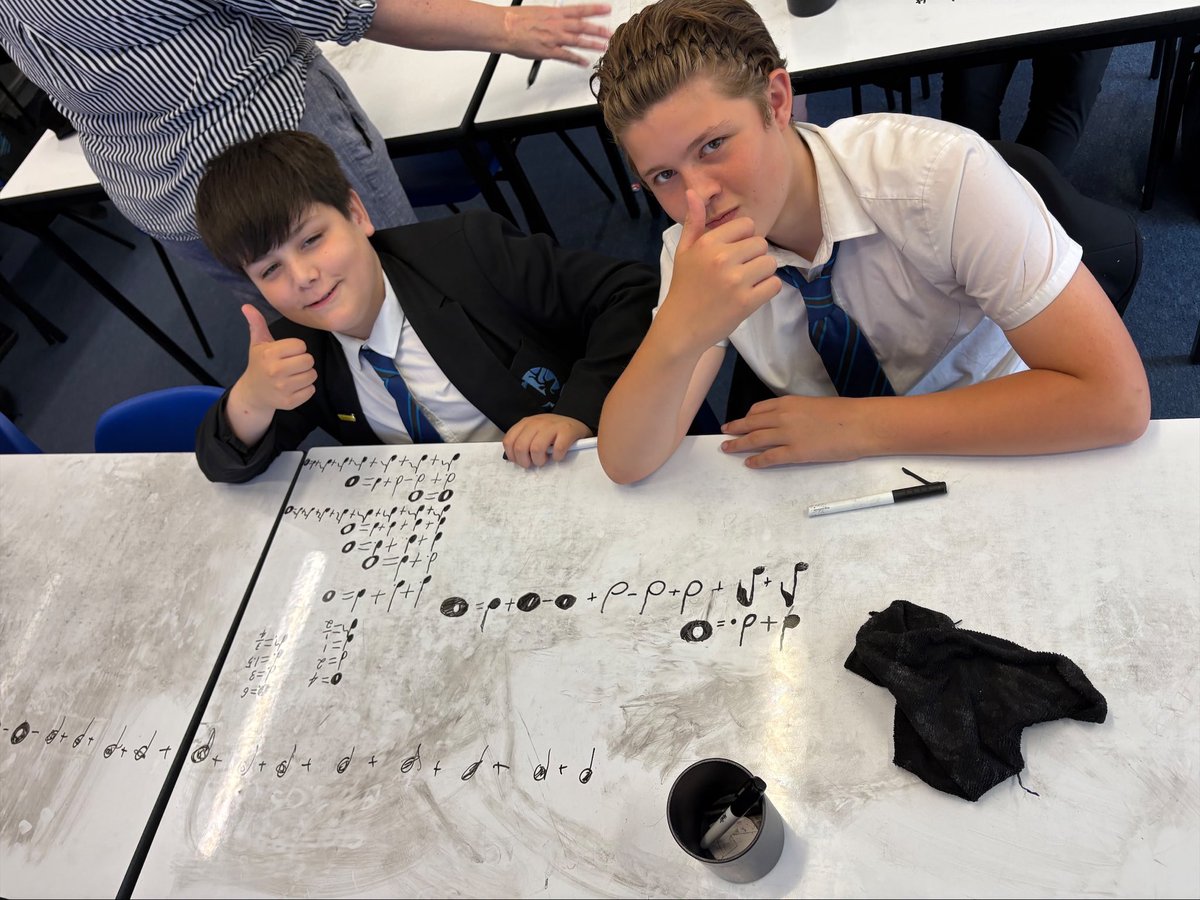DerbyHighMaths's tweet image. Experience week continued with Year 8 students using their knowledge of musical note lengths to create maths questions linked to music and the creative arts.

Their questions will form part of our maths QR code trail!

@derbyhighbury  #enrichment #experienceweek