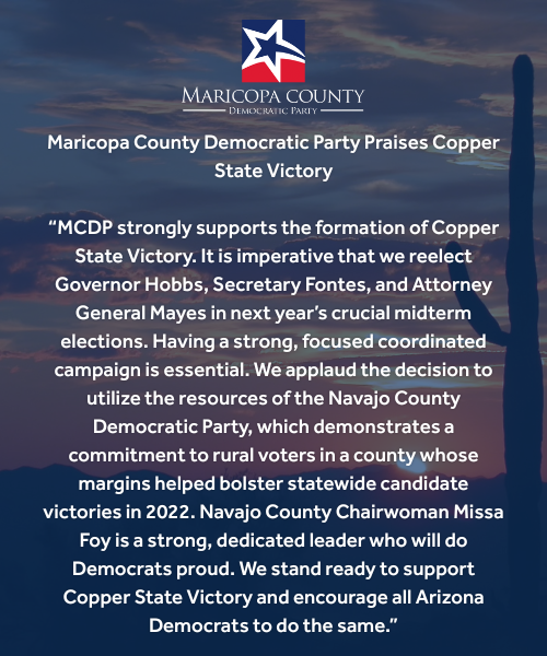 Maricopa County Democratic Party (@maricopadems) on Twitter photo 
