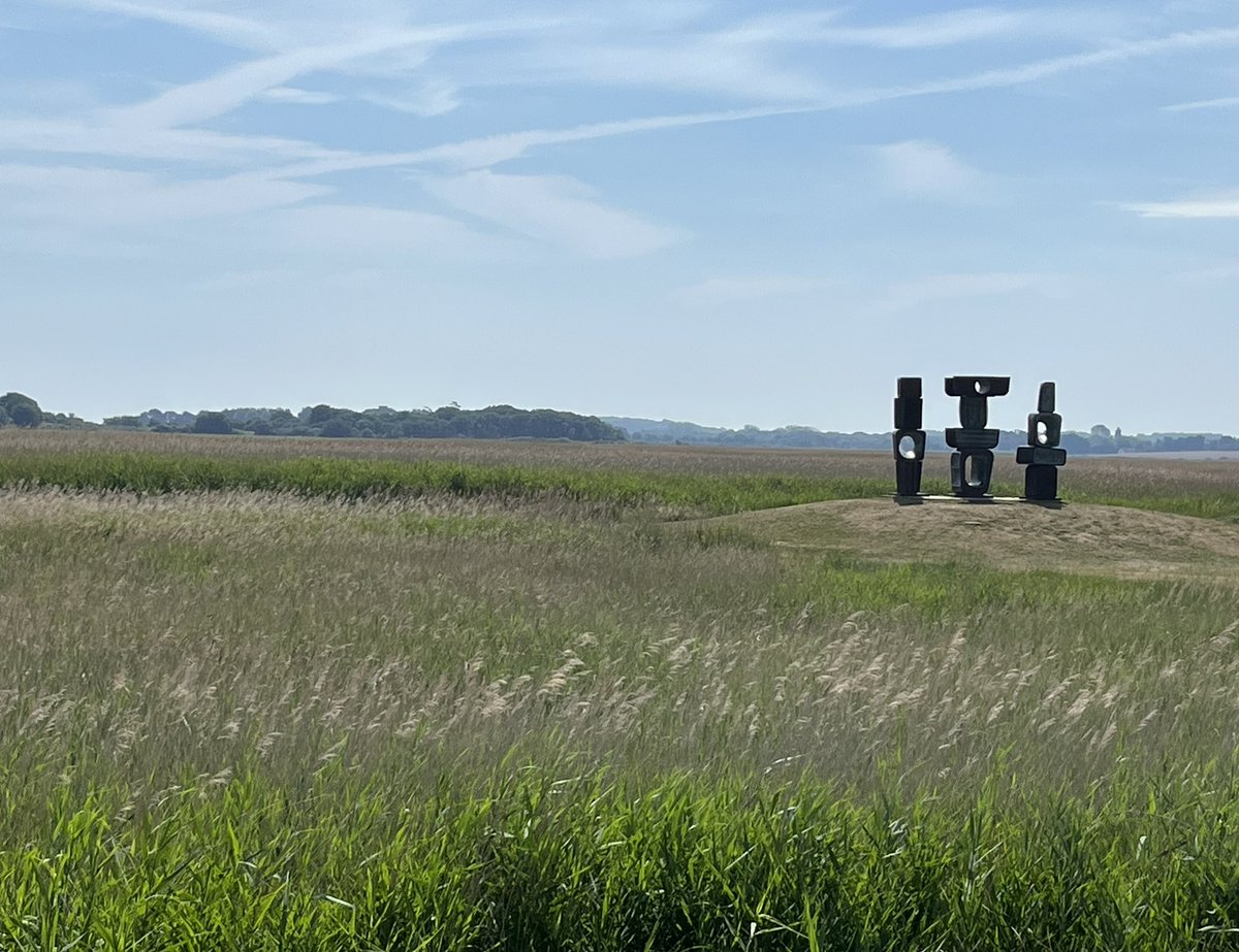 DCGreatAuk's tweet photo. ‘The Family of Man’ #BarbaraHepworth #SnapeMaltings https://t.co/voahzQkvsd