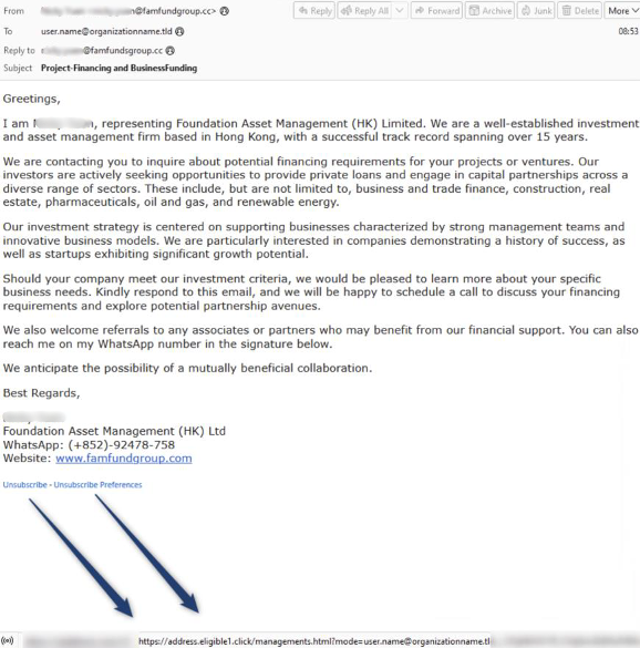 threatinsight's tweet photo. Confirm before you click! 🖱️

Learn about an interesting phishing campaign involving the “unsubscribe” link often included in marketing emails. 🔍 ⤵️ https://t.co/lwJ9gxULWW