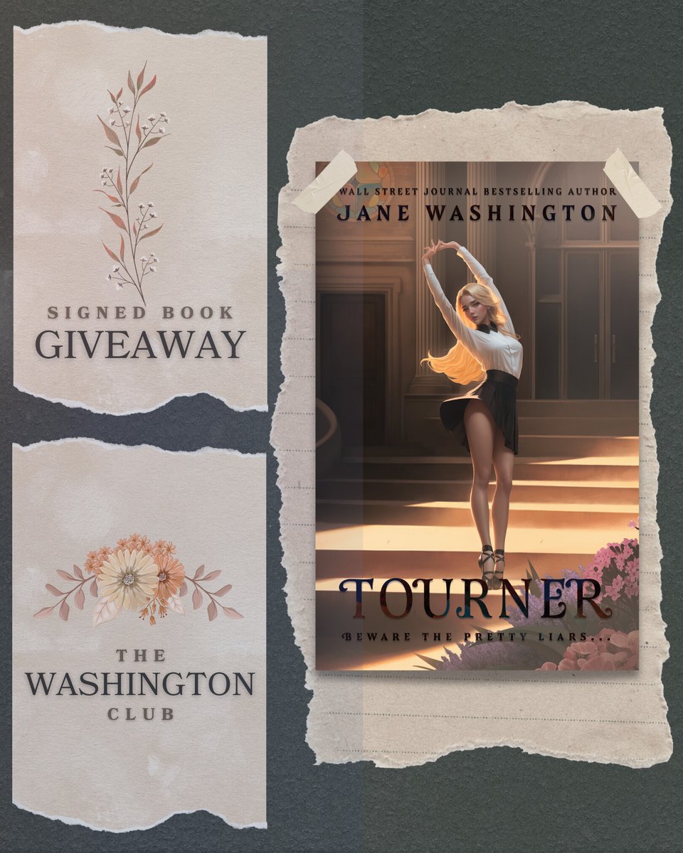 🌸 🌵 𝗚𝗜𝗩𝗘𝗔𝗪𝗔𝗬 🌵 🌸

I'm giving away an OG paperback copy of Tourner with a signed bookplate!

𝗧𝗢 𝗘𝗡𝗧𝗘𝗥:

♡ enter the giveaway in my reader group on facebook

jane-w.co/group

#bookgiveaway #giveaway #bookish
