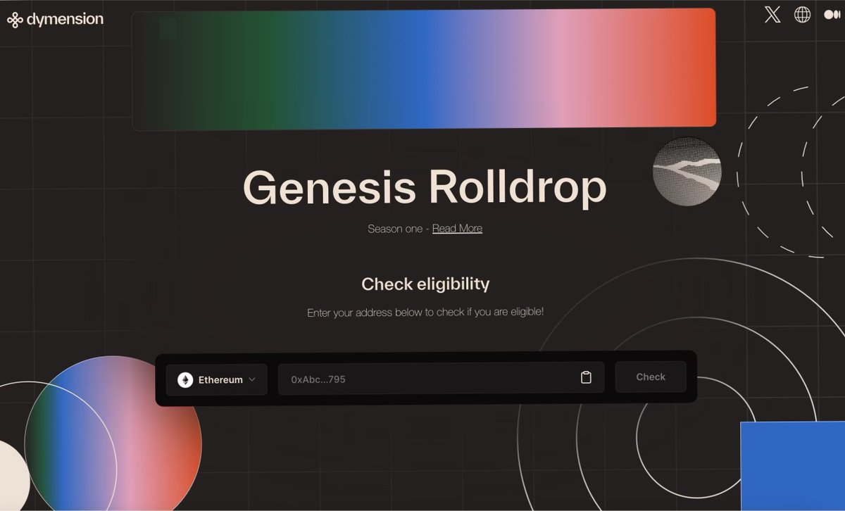 Airdrops_one's tweet photo. Remember @dymension Genesis Rolldrop 🪂?  Is your $DYM still collecting dust?

Dymension is teasing: "If you participated in S1 - Genesis Rolldrop Turn on notifications for S2". 👀

Nobody knows what this means, yet.

Everyone got some $DYM with just 1 $ATOM $TIA etc staked during the Genesis drop. Dymension is shipping the Beyond Upgrade this week with S2, and looks like some type of rewards are baked in. We'll update when I know more 😎

🔸🔸Stake $ATOM with our Sponsor @EverstakeCosmos - 100% uptime, 0 slashing. https://t.co/fSVgmYci7q 🔸🔸

Quick cheat sheet on The Beyond Upgrade:

RollApps, anywhere
🔸New bridge stack (Hyperlane + extended callbacks) lets RollApps launch on non-IBC L1s and mint their tokens natively on Solana, ETH, etc.
🔸“Self-relay” & optimistic eIBC = no stuck funds when third-party relayers go down.

Fast-block hub
🔸Hub block time drops from ~5.5 s ➜ ~1 s.
🔸USDC/USDT can pay fees, seed pools, raise on Launchpad (no DYM gate).

User incentives
🔸Endorsement Yield – RollApps stream tokens/USDC to voters who stake endorsements.
🔸Fee-exempt tx & Dividends – apps waive gas while sharing protocol revenue with token stakers.
🔸One-click widget: bridge or buy with card in a single tap.

Sources: 

Forum post: https://t.co/JvLx3BHUFC
X: https://t.co/7nqoBj35n3

NFA! DYOR!

🫡