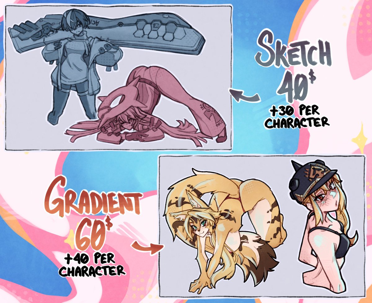 _Kuroi_Oni_'s tweet image. Ok I'm opening again! If you're interested send me a DM with the details! Or if you prefer you can add me on discord: kuroi_oni
Repost s are really appreciated!