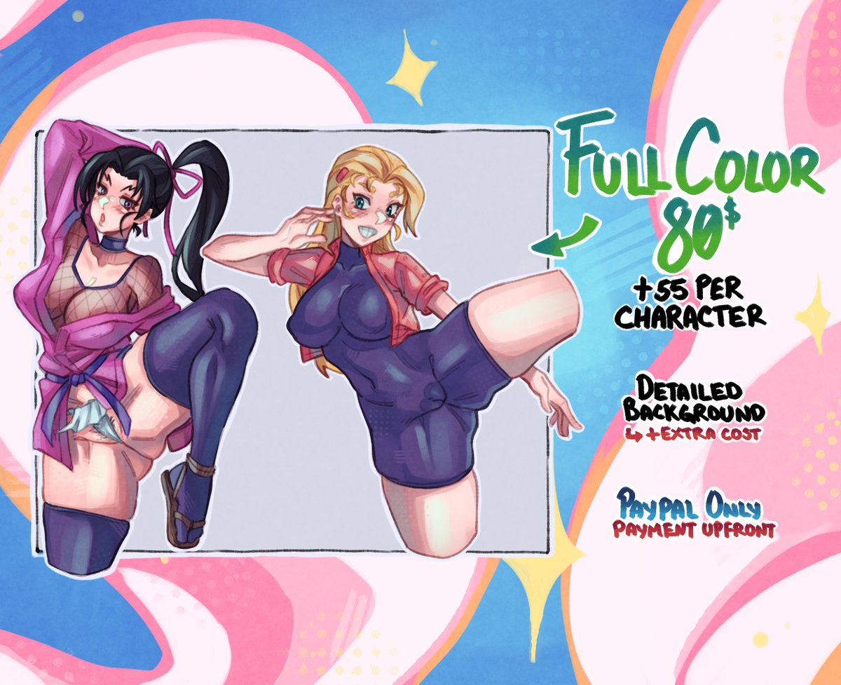 _Kuroi_Oni_'s tweet image. Ok I'm opening again! If you're interested send me a DM with the details! Or if you prefer you can add me on discord: kuroi_oni
Repost s are really appreciated!