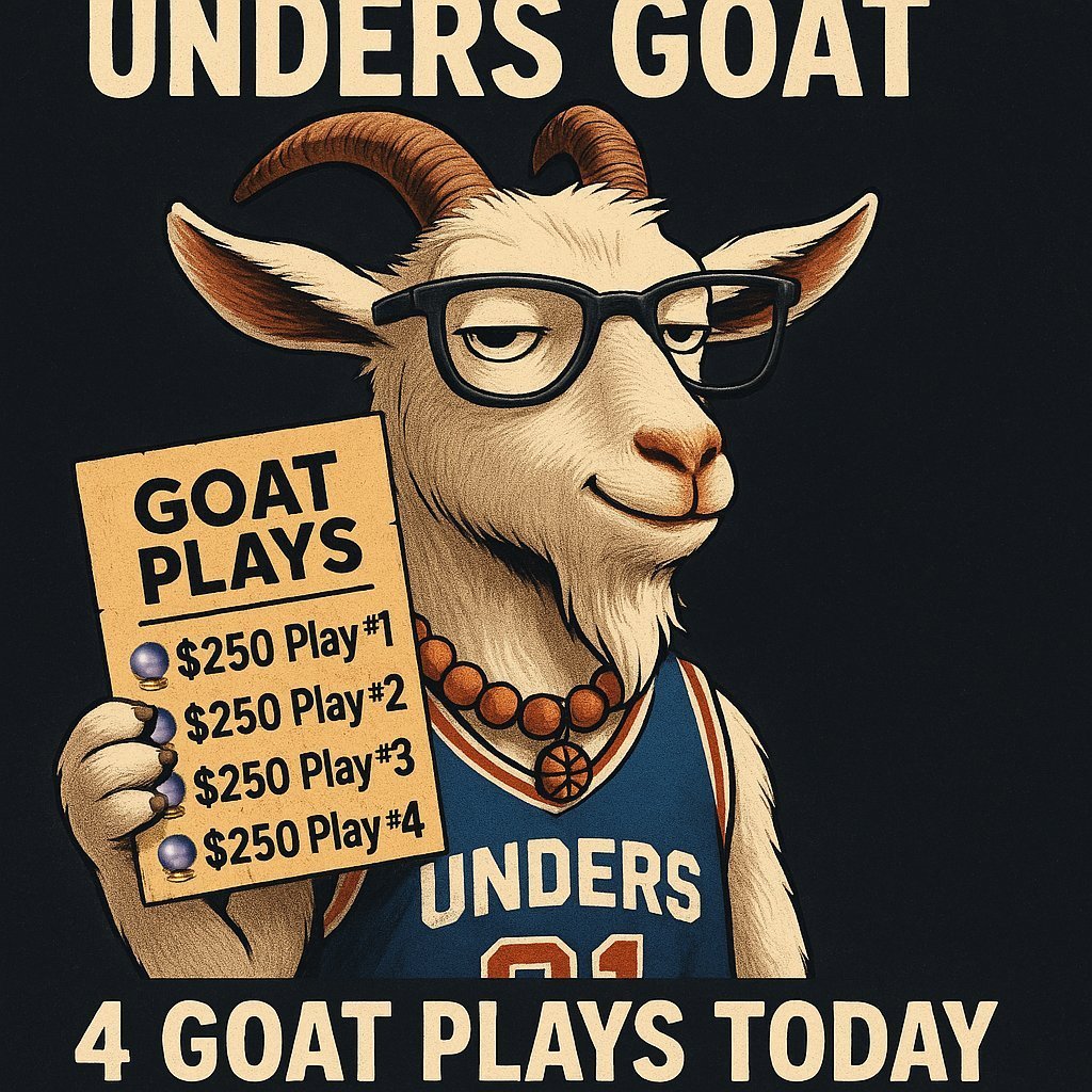 UndersGOAT's tweet photo. NEW MONTH🐐 CARD! 🎁

Like + Reply  “Sweep”

DMing EVERYONE  🤝🔮 https://t.co/rvY8ErgqWq
