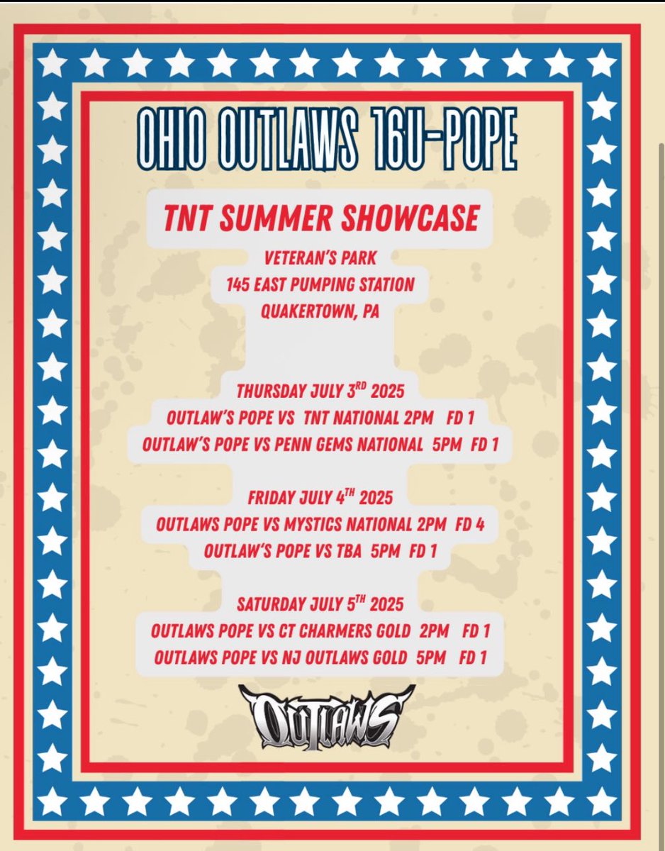 Makenna Hartley (@makennahartley1) on Twitter photo Back at it again at the TNT Summer Showcase! Come check us out🤍🖤 <a href="/outlawspope16U/">Ohio Outlaws Premier 16U Pope</a> <a href="/CoachPena_BSU/">Helen Peña</a> <a href="/Hall_J_4/">Jenna Hall</a> <a href="/UKCoachLawson/">Rachel Lawson</a> <a href="/ZipsSB/">Akron Zips Softball</a> <a href="/Coach2K_OSU/">Kirin Kumar</a> <a href="/FlyerSoftball/">Dayton Softball</a> <a href="/mandygardner24/">Mandy Gardner-Colegate</a> Back at it again at the TNT Summer Showcase! Come check us out🤍🖤 <a href="/outlawspope16U/">Ohio Outlaws Premier 16U Pope</a> <a href="/CoachPena_BSU/">Helen Peña</a> <a href="/Hall_J_4/">Jenna Hall</a> <a href="/UKCoachLawson/">Rachel Lawson</a> <a href="/ZipsSB/">Akron Zips Softball</a> <a href="/Coach2K_OSU/">Kirin Kumar</a> <a href="/FlyerSoftball/">Dayton Softball</a> <a href="/mandygardner24/">Mandy Gardner-Colegate</a>