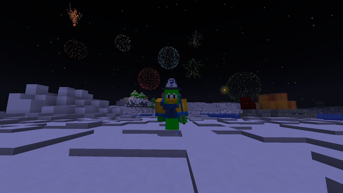 ClubMinePenguin's tweet image. 🎇 Canada Day &amp;amp; 4th of July Fireworks 📷
Celebrate Canada Day and the 4th of July with fireworks in the sky at the Ski Hill, Beach, and the Iceberg!
📅Catch them before they fizzle out on July 5th.

Pictured is our wonderful developer Jerry (@CMPDev)!