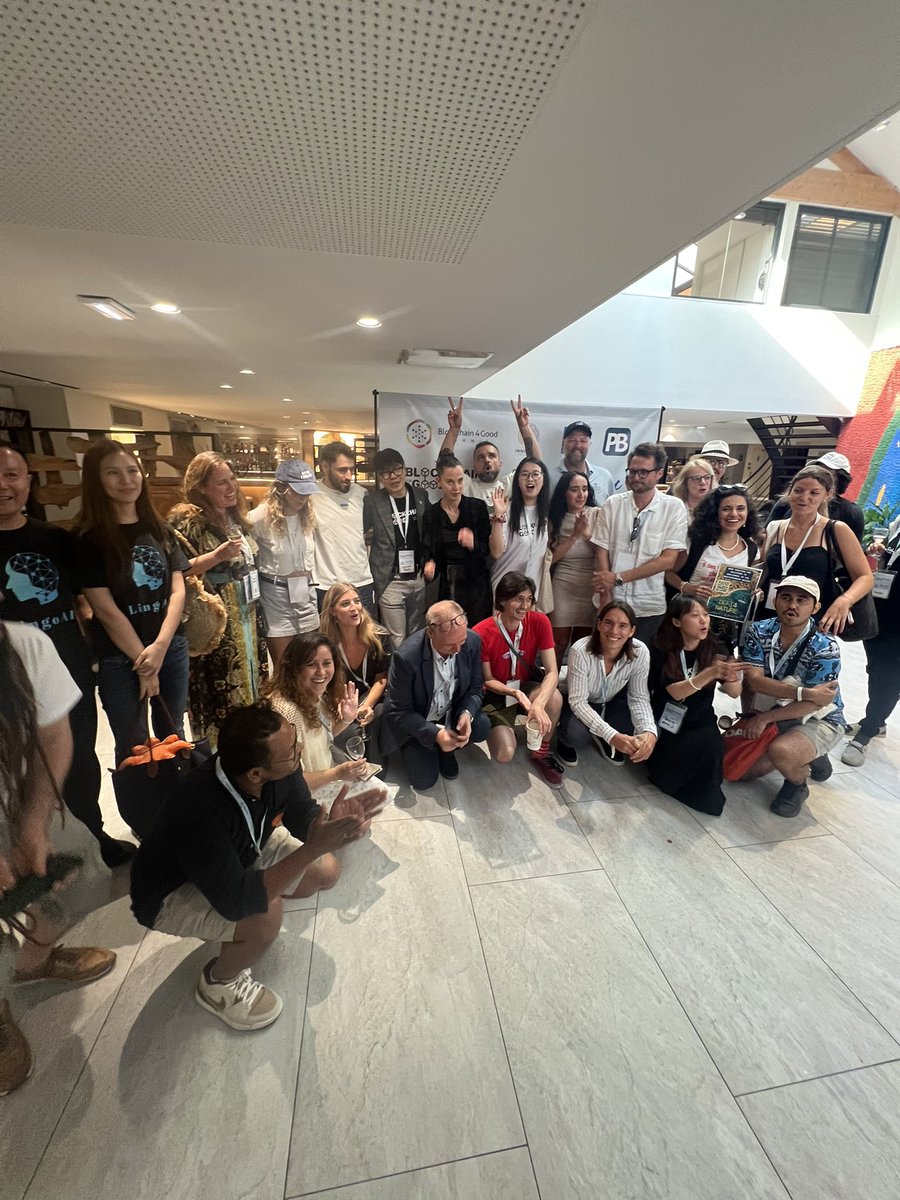 Blockchain4Good Summit tweet media