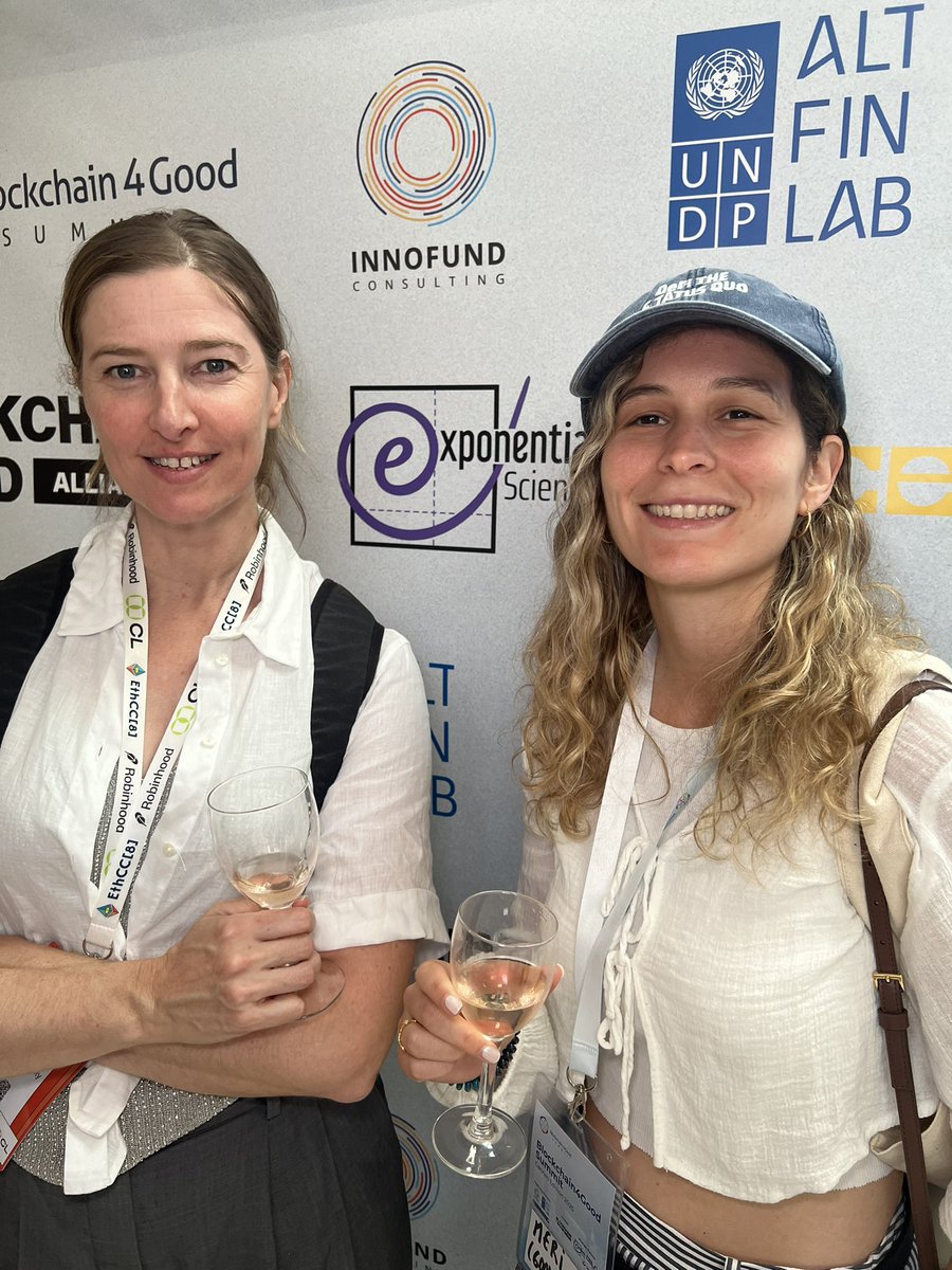 Blockchain4Good (@b4gsummit) on Twitter photo Networking is in full swing! 
Have an impact project to share? Curious to meet passionate folks? The possibilities are endless ✨
s/o to new and old social impact frens 🫶 let’s take on #ethcc2025 Networking is in full swing! 
Have an impact project to share? Curious to meet passionate folks? The possibilities are endless ✨
s/o to new and old social impact frens 🫶 let’s take on #ethcc2025