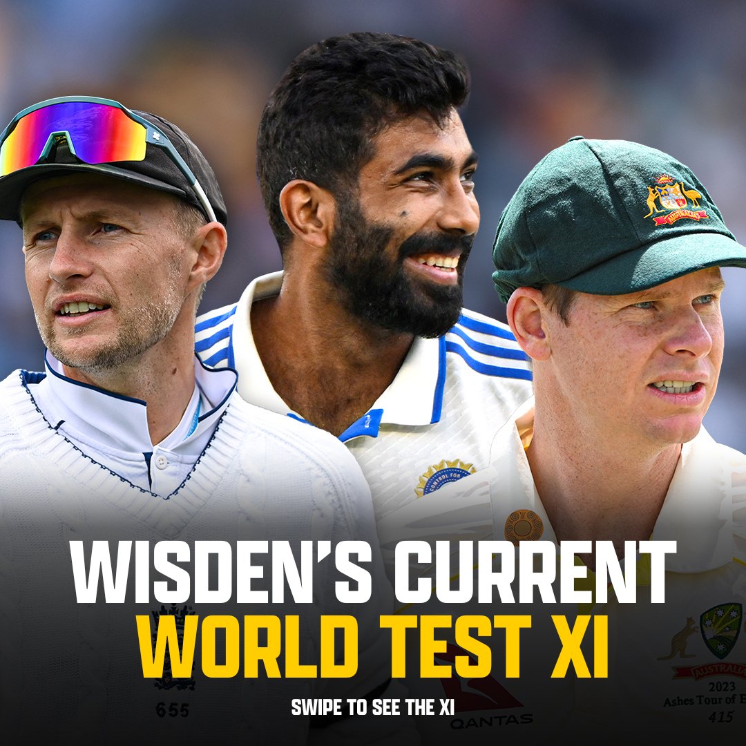 WisdenCricket's tweet image. 🚨 REVEALED: WISDEN'S CURRENT WORLD TEST XI 🚨
Would you make any changes? 🌏
