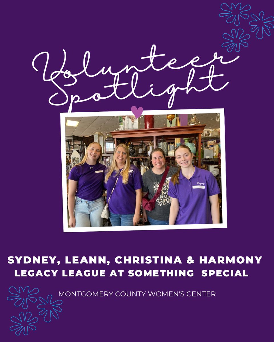 OfficialMCWC's tweet photo. SHOUT OUT to Sydney, LeAnn, Christina, Harmony with Legacy League, who spent their day volunteered with us! They worked in housewares and re-organise lampshades! https://t.co/jLoPEbLD4j