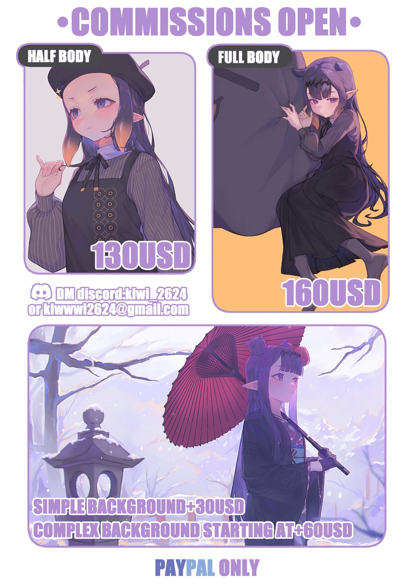 kiwi2624's tweet image. 🥝Commissions Open🥝
RTs are very much appreciated!🥰
#commissionopen #artcommissions