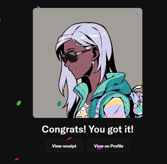 Just picked up my first Azuki Elemental! 😎⛩️

With all the hype and updates from the <a href="/Azuki/">Azuki</a>  fam, I had to jump in cuz this cool girl is ready for adventure

Do we still follow each other back or what? 🫶