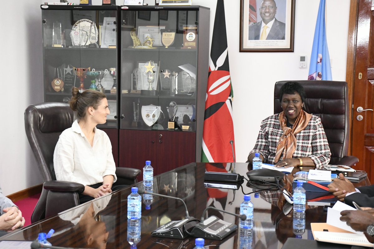 I was pleased to receive the delegation from the <a href="/DTUtweet/">DTU</a> today as we kicked off a week-long engagement at the <a href="/uonbi/">University of Nairobi</a>. Our discussions will focus on co-creating a strategic partnership that advances research, innovation, sustainability and academic exchange. #UoNGlobal