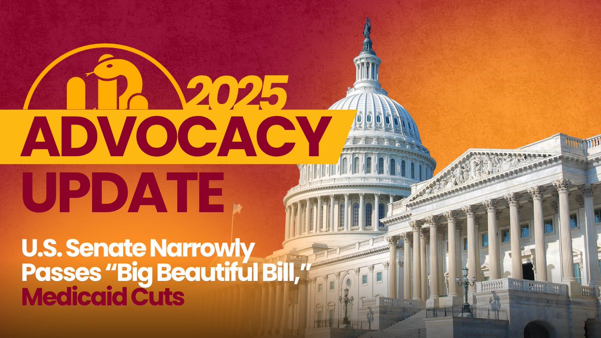 BREAKING: The U.S. Senate has passed the "Big Beautiful Bill," which includes deep cuts to Medicaid.

As the bill heads to the House, ArMA &amp; the healthcare community remain in fierce opposition to funding changes that undermine healthcare for millions of Arizonans.