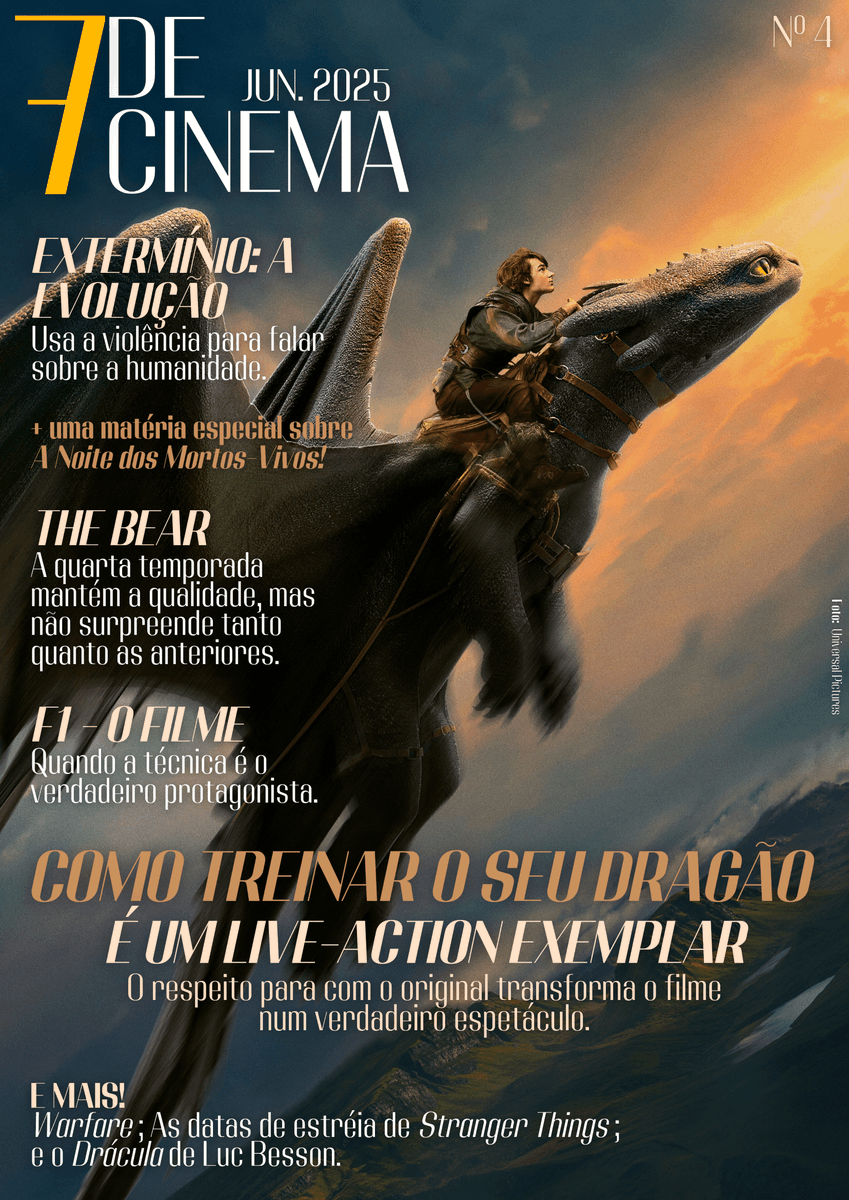 7de_Cinema's tweet photo. Saiu a quarta edição da 7de Cinema!

Como destaque do mês temos o live-action de Como Treinar o Seu Dragão, que nos surpreendeu positivamente como uma adaptação tão linda quanto a animação original!

Acesse a revista gratuitamente pelo link da bio! https://t.co/z9IAV5Clnu