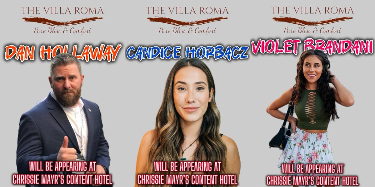 Did someone want to know who else is coming to the Content House in September????