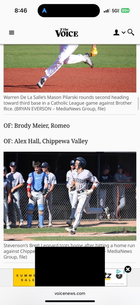 I’m very happy to be seen as a top player in Macomb County! Thank you to my coaches and teammates for making this a great year.