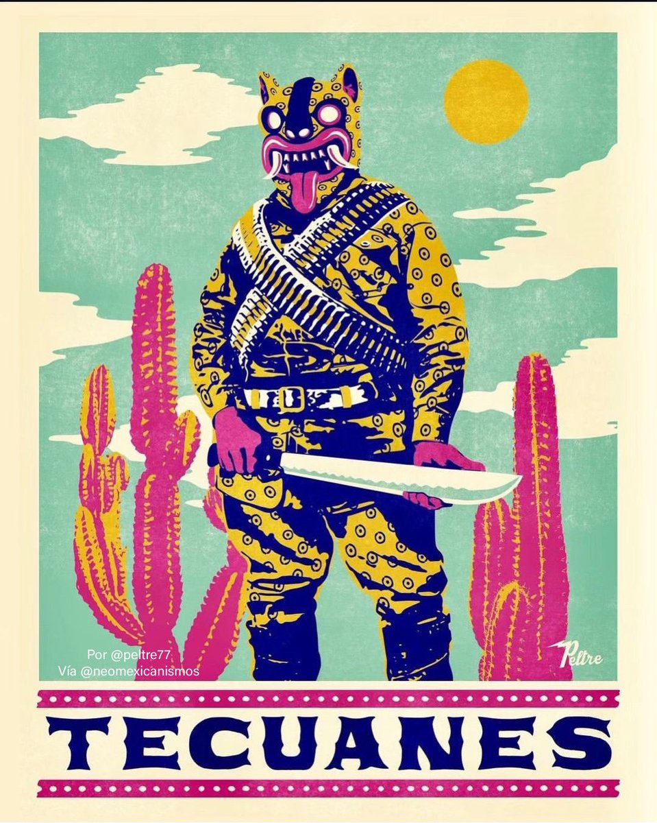 NeoMexicanismos's tweet photo. Tecuan 🐯El nombre deriva del náhuatl tecuani, que significa “devorador”, “fiera” o “bestia”. 

Por @peltre77 #neomexicanismos https://t.co/GGIndhabkl