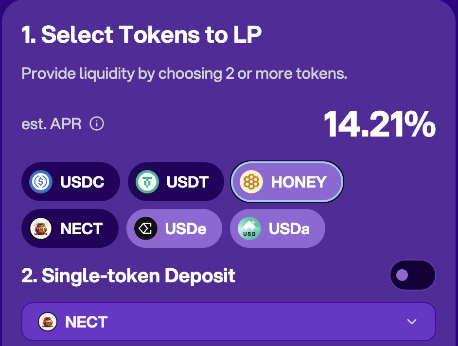 no incentives, no swaps, just rehypo so far
...I'm legit scared for when swaps hit