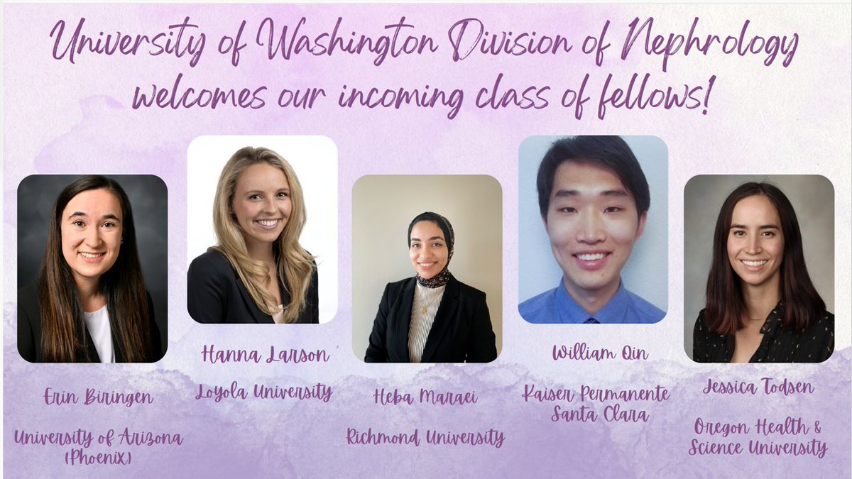 UW Nephrology (@uwnephrology) on Twitter photo Today marks the beginning of AY2025-26 <a href="/UWMedicine/">UW Medicine</a> <a href="/UWNephrology/">UW Nephrology</a>, and we are so excited to welcome our new class of #nephrology fellows to #Seattle! #kidney #nephtwitter #nephfellows Today marks the beginning of AY2025-26 <a href="/UWMedicine/">UW Medicine</a> <a href="/UWNephrology/">UW Nephrology</a>, and we are so excited to welcome our new class of #nephrology fellows to #Seattle! #kidney #nephtwitter #nephfellows