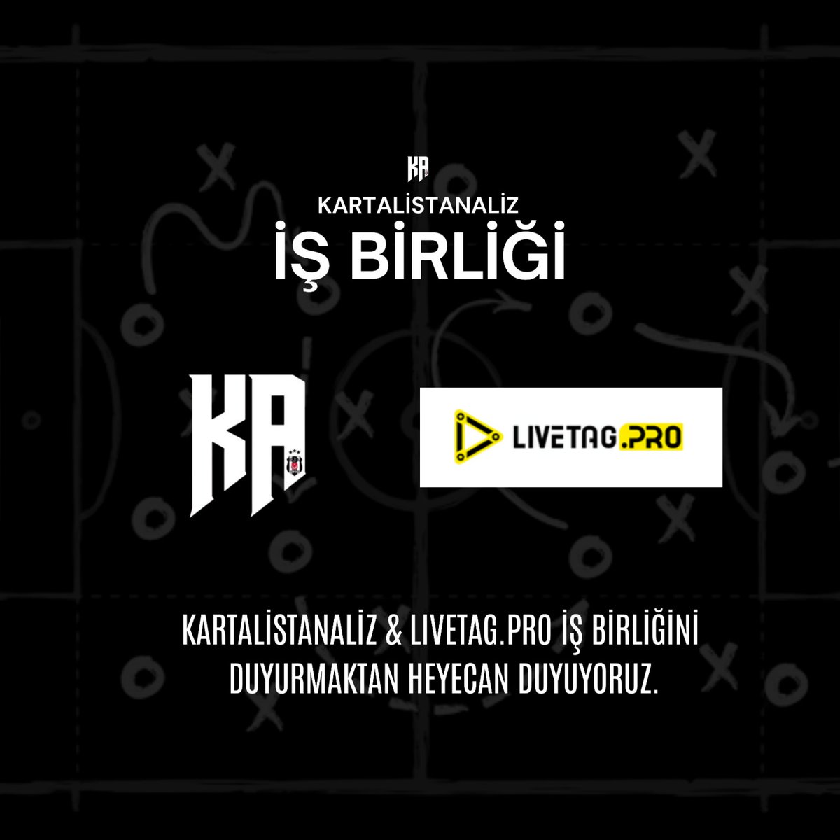 Saha içinde yaşanan aksiyonları daha detaylı gösterebilmek için <a href="/LiveTagPro/">LiveTag.Pro</a> ile iş birliğimizi duyurmaktan heyecan duyuyoruz.