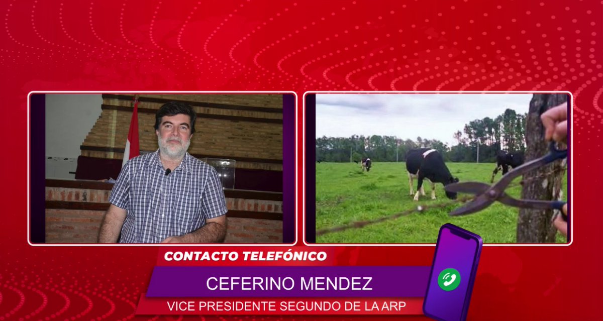 🐂 “La vacunación es nuestra garantía. No hay exigencia internacional que pida eliminarla y es clave para mantener nuestros mercados”, afirma Ceferino Méndez, vicepresidente segundo de la ARP.
<a href="/arp_py/">Asociación Rural del Paraguay</a> <a href="/fundassa/">FUNDASSA</a>